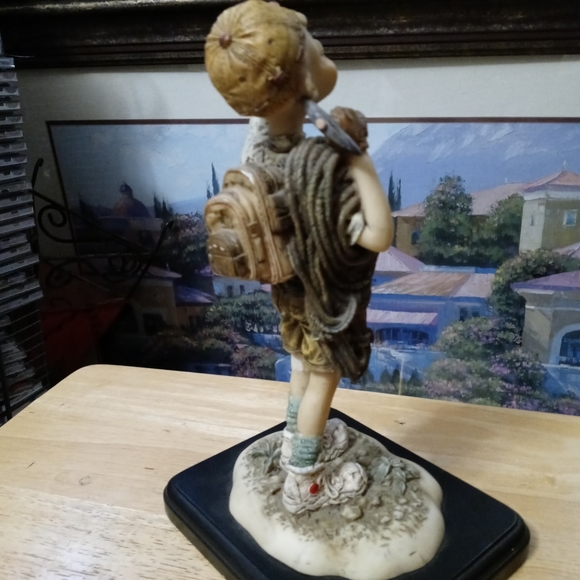 THE BEACHCOMERS COASTAL⛵🐧10.5",LIFE RESIN FIGURINE 1989 DECOR. - Picture 16 of 16